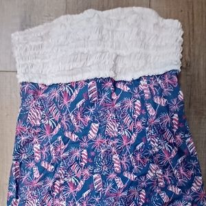 Lilly pulitzer fire cracker dress, sz 6